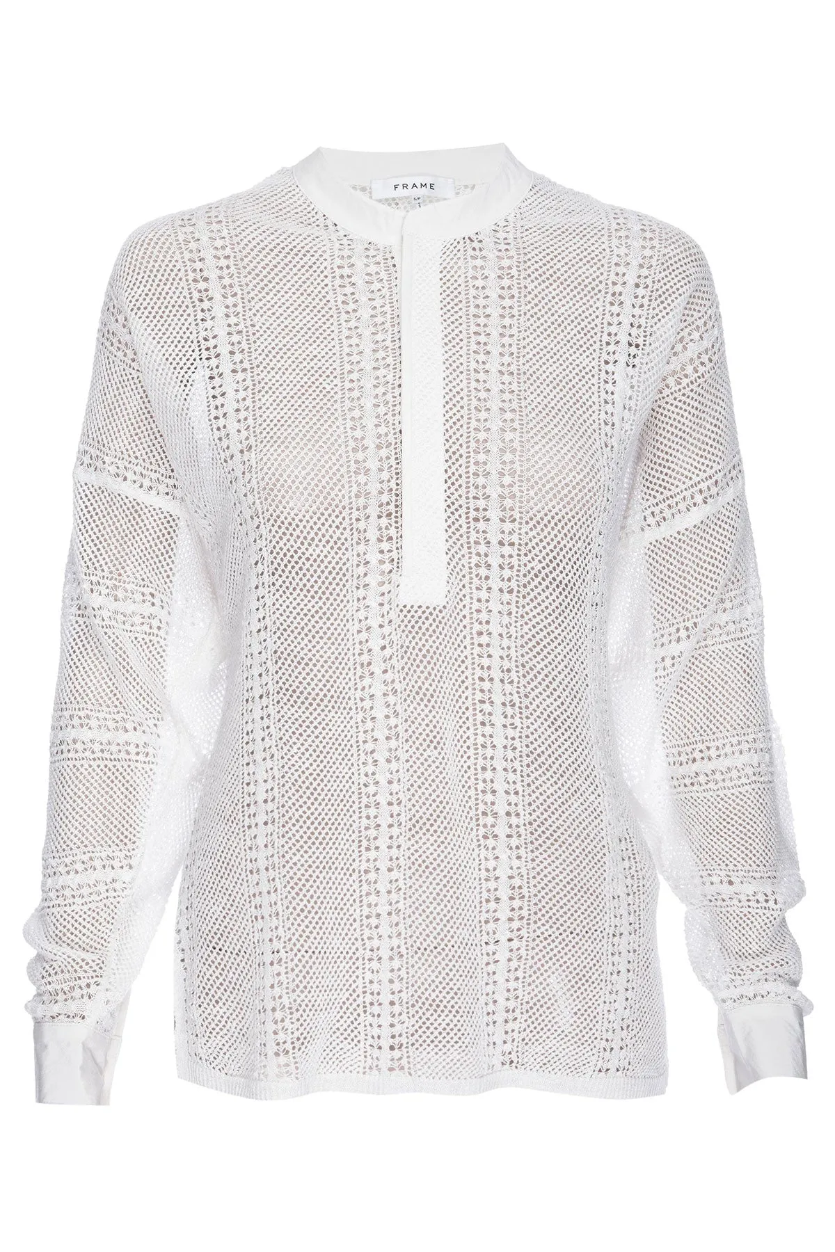 Open Stitch Henley