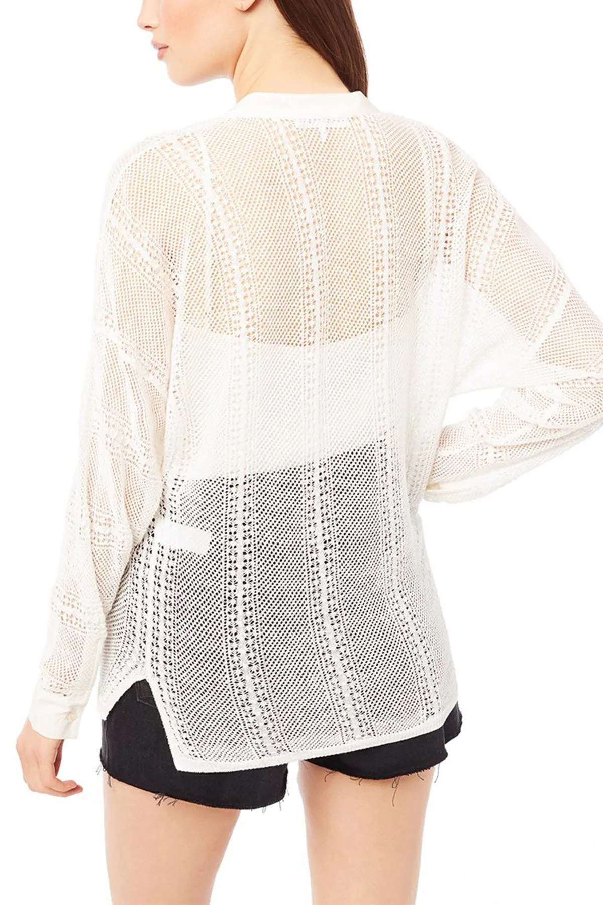 Open Stitch Henley