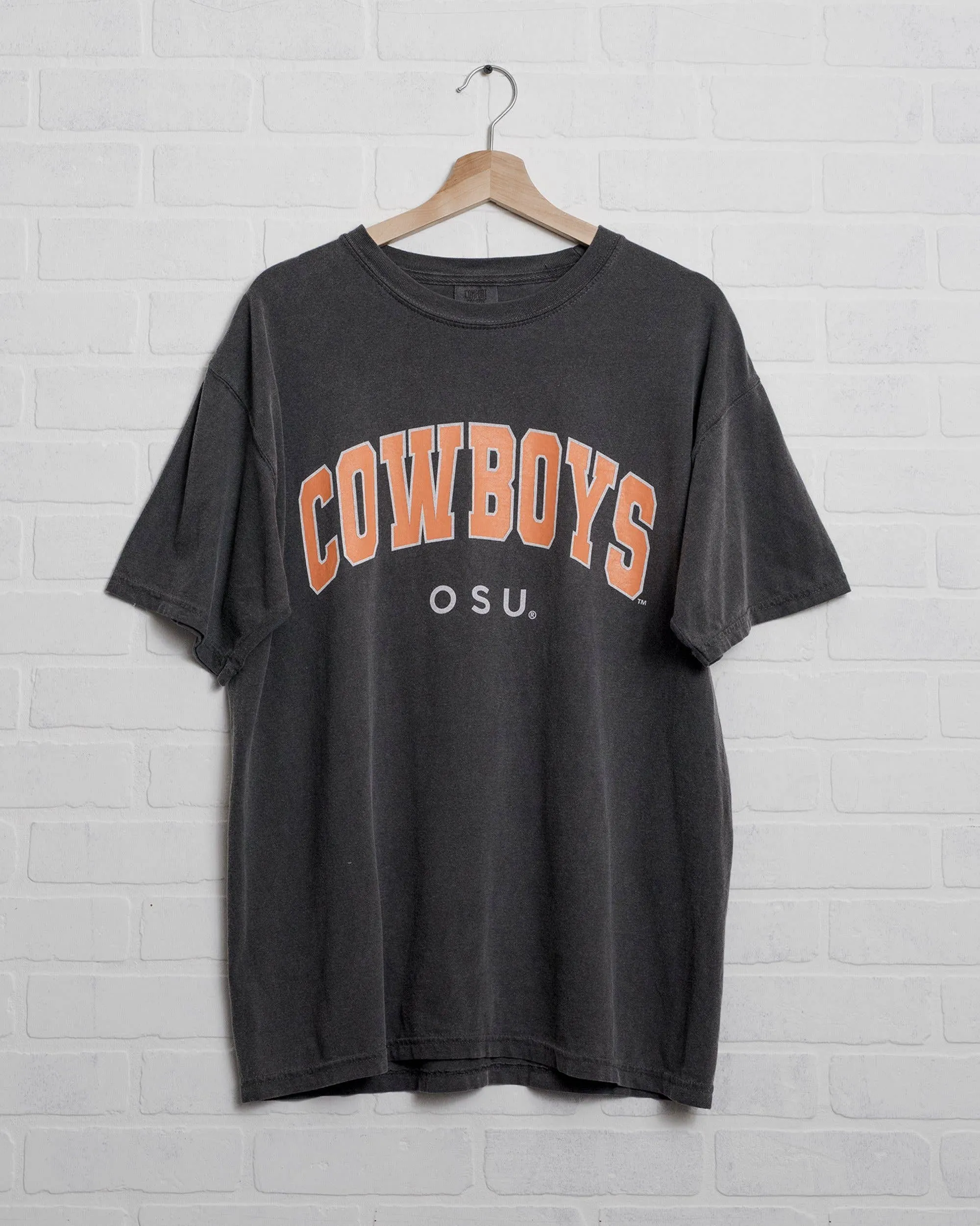 OSU Cowboys Filled Gault Pepper Comfort Colors Tee