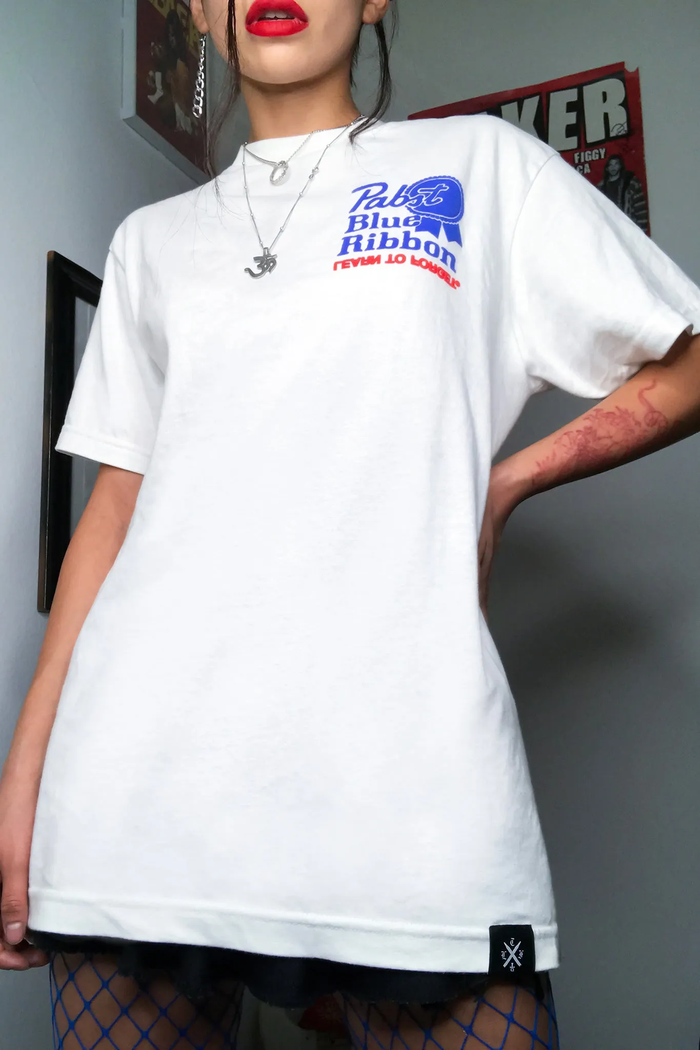Pabst Vintage Logo Tee