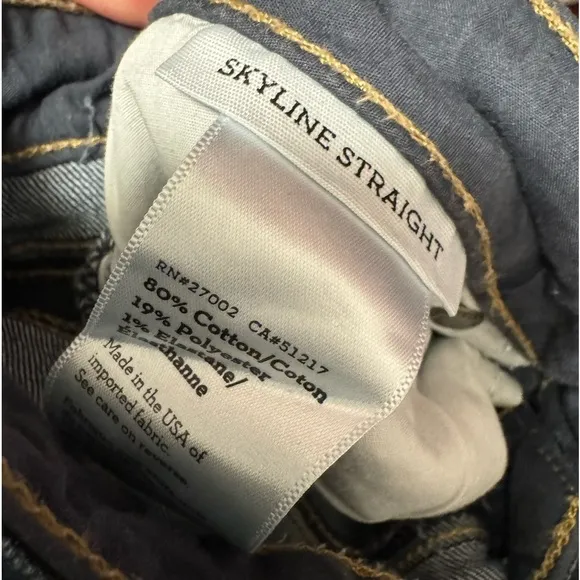 Paige Skyline straight denim jeans size 31