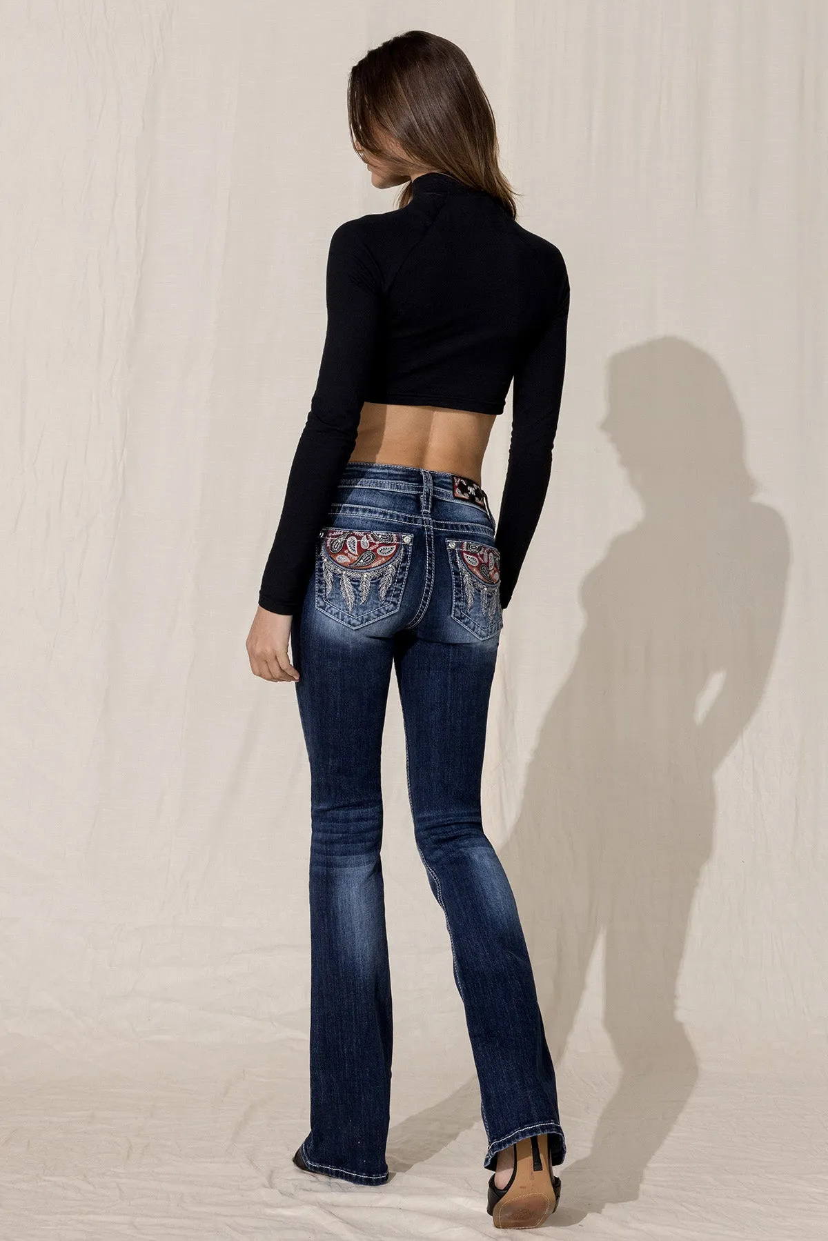 Paisley Dreaming Bootcut Jeans