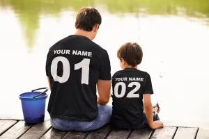 Personalised Name & Number Tshirts