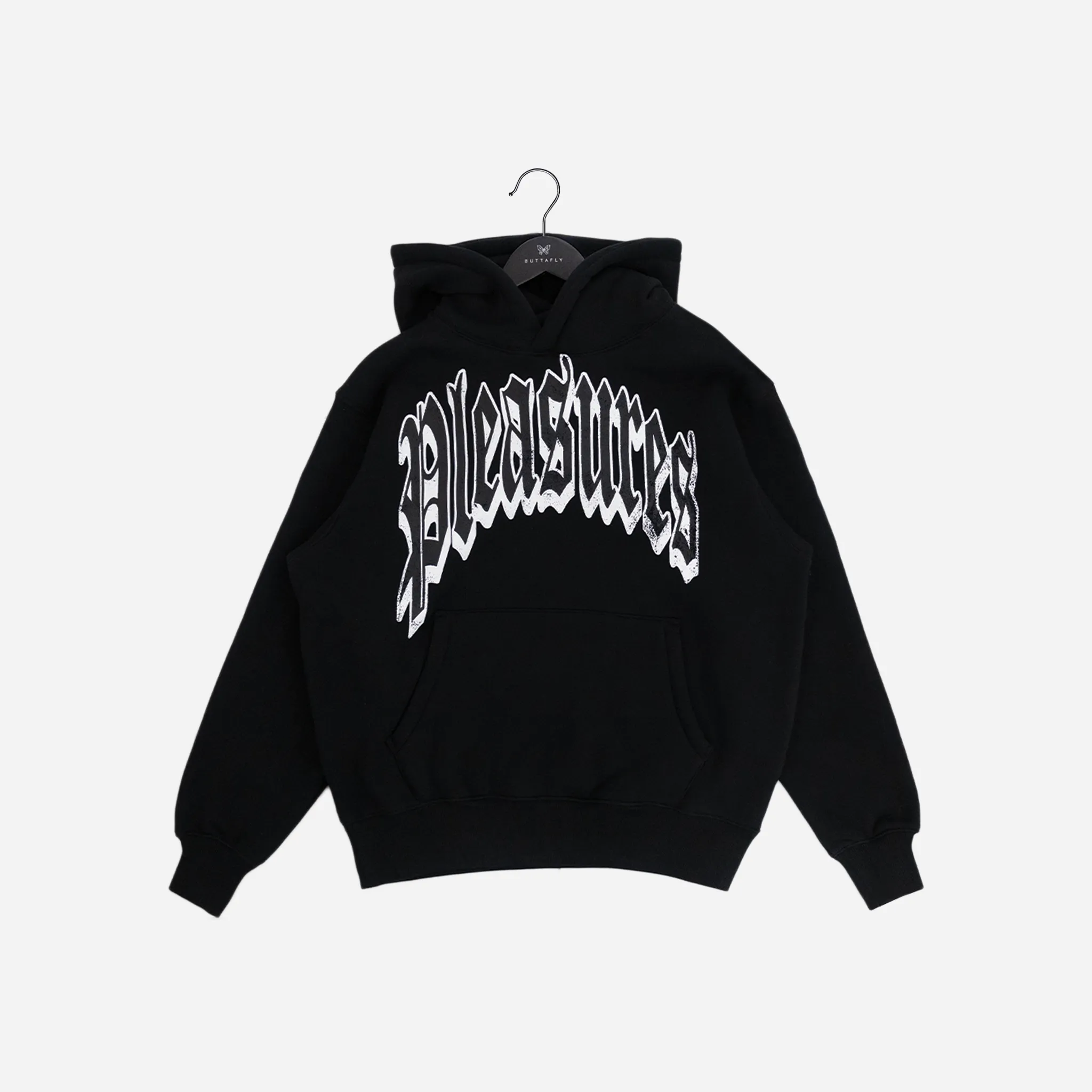 Pleasures Twitch Hoodie P24SP019-Black