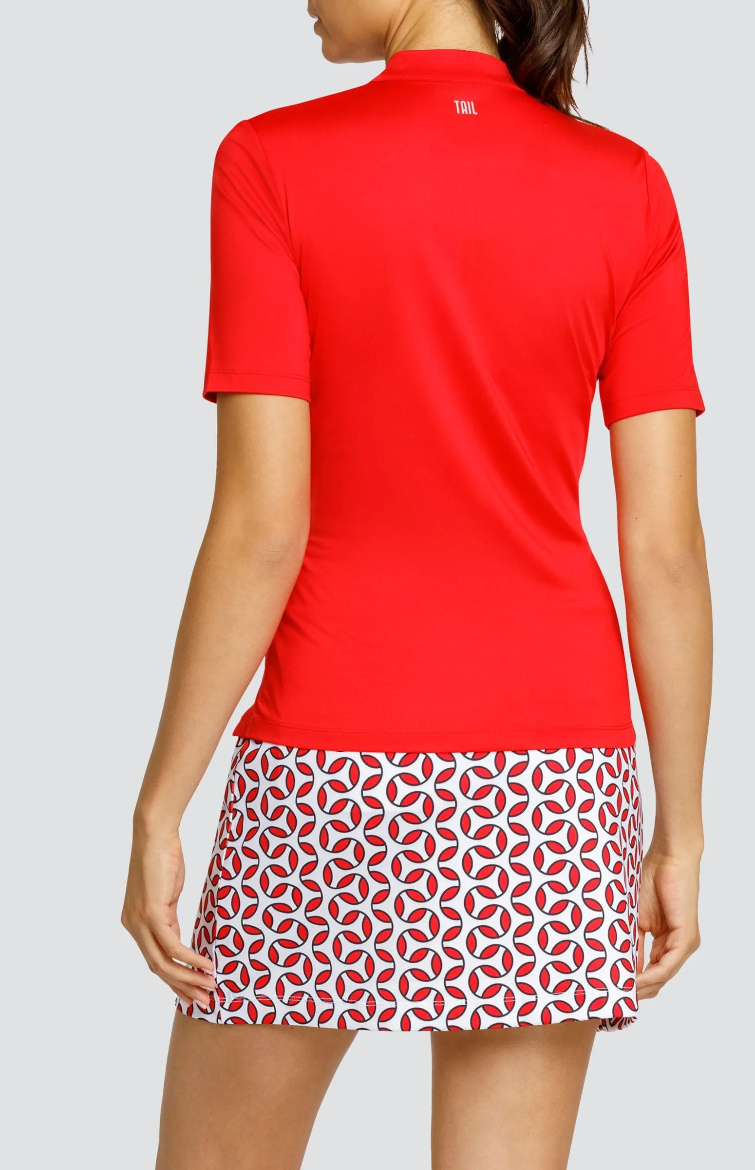 Posie Top - Dahlia Red