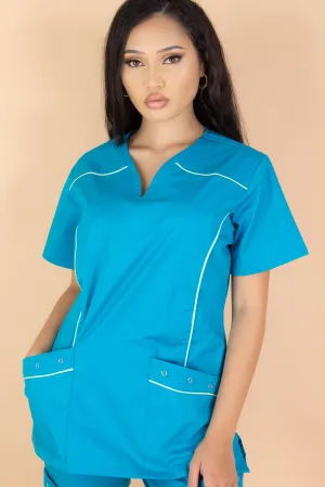 PROUD SCRUB TOP