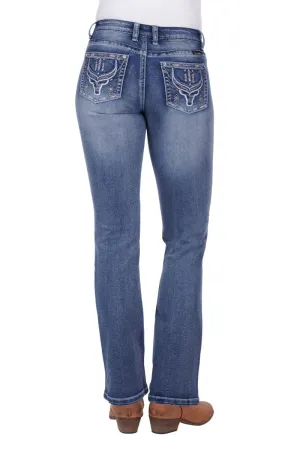 Pure Western Jeans Womens Steer Bootcut (PCP2211733)