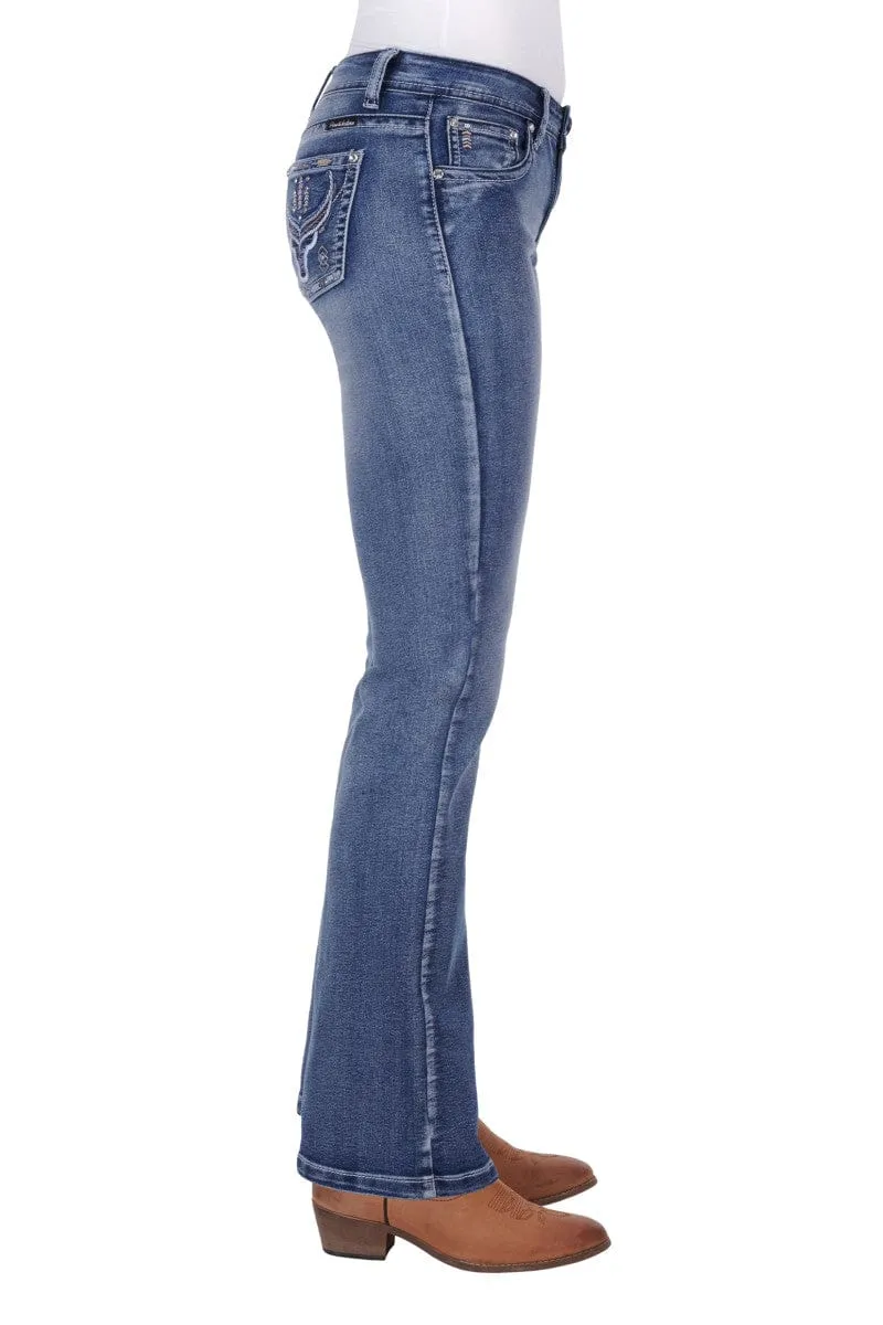 Pure Western Jeans Womens Steer Bootcut (PCP2211733)