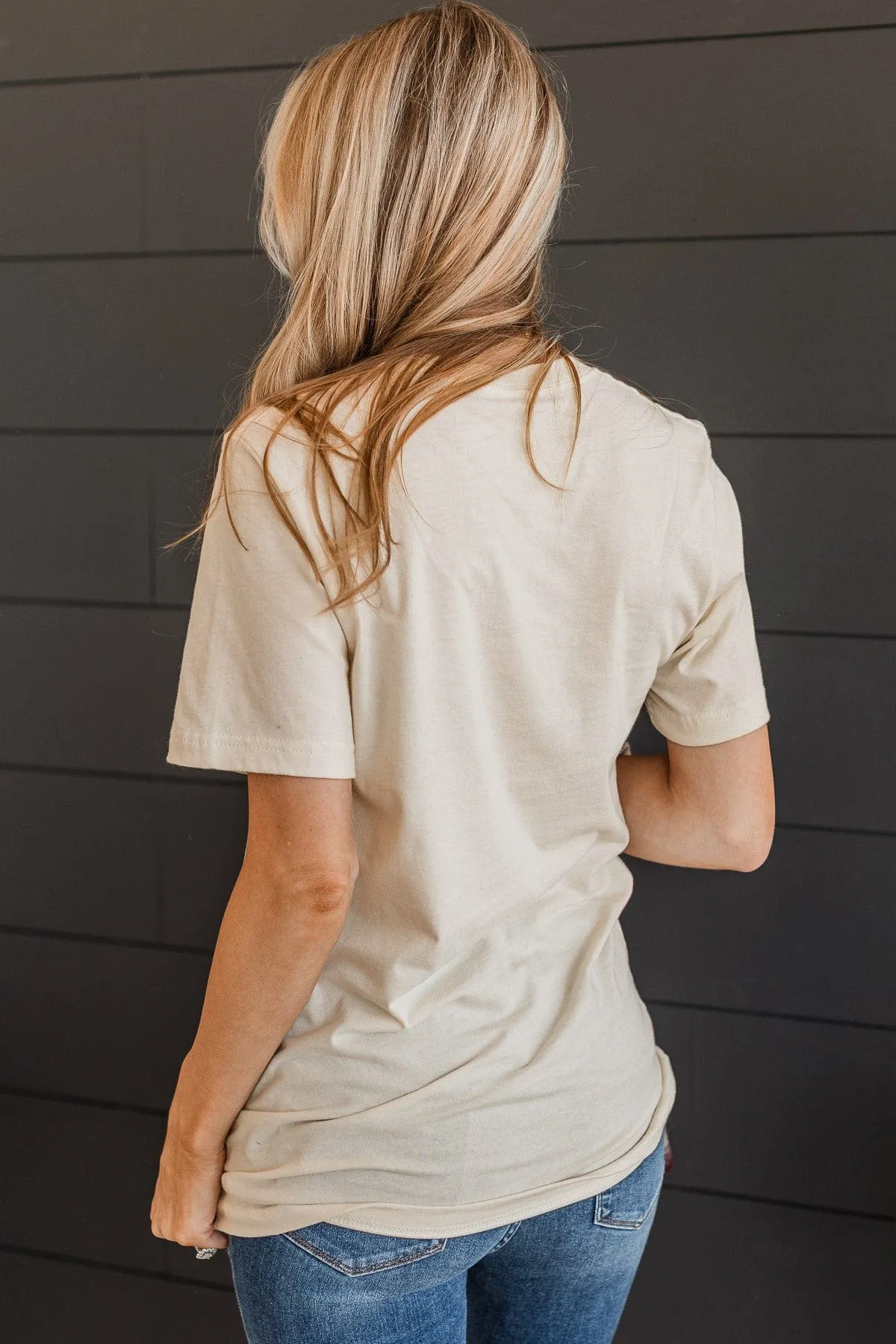 "But First, Coffee" Graphic Tee- Cream