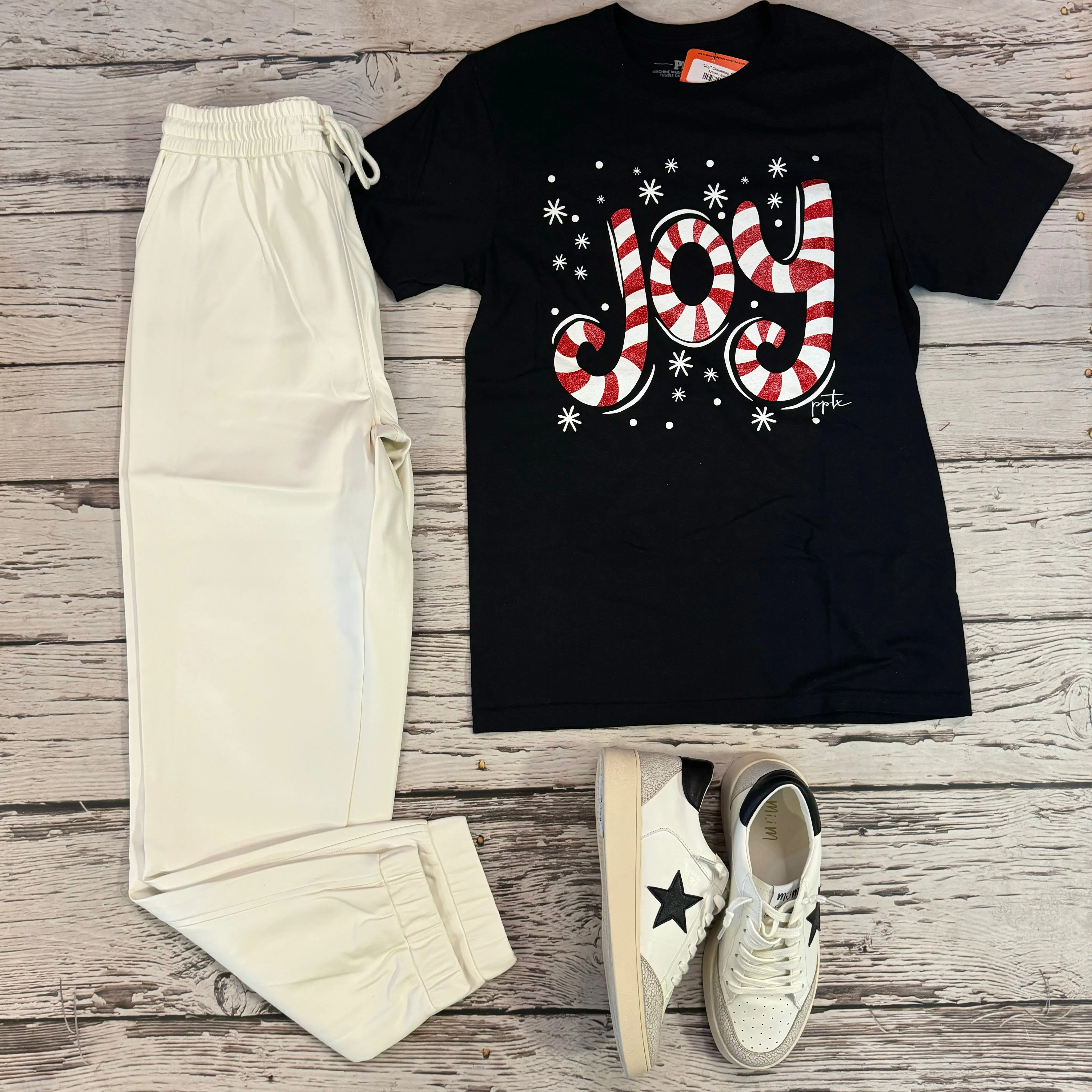 "Joy" Christmas Tee