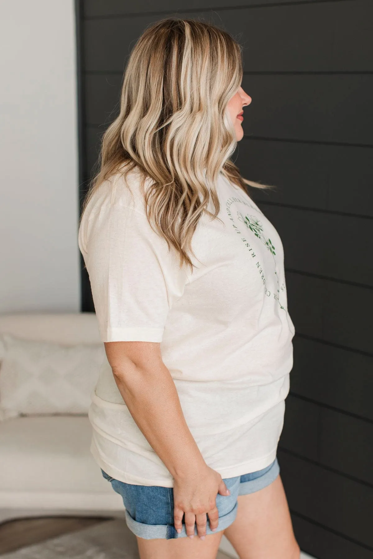 "Mother" Proverbs 31:28 Graphic Tee- Ivory