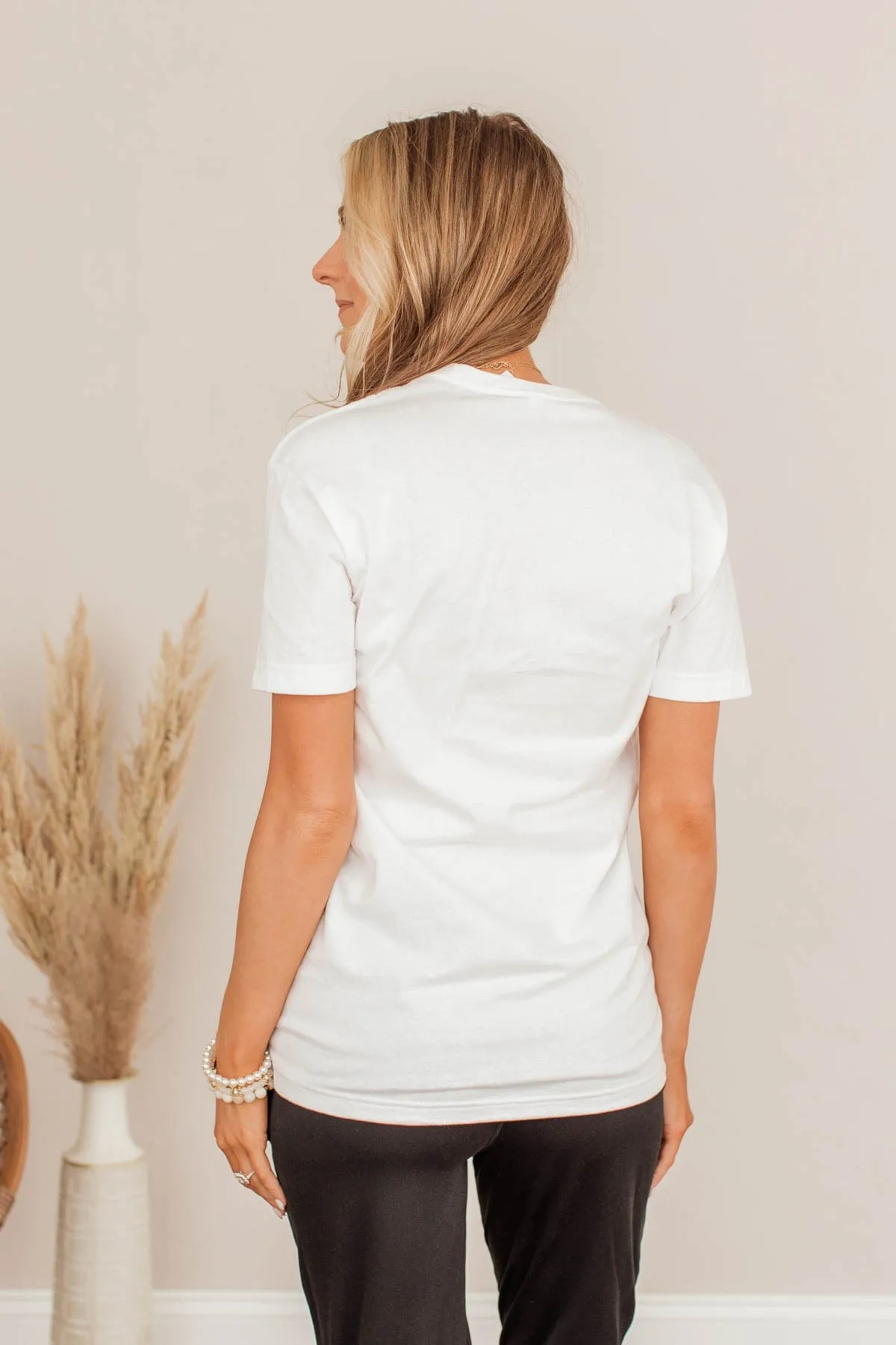"Out Of Office" Graphic Tee- Ivory