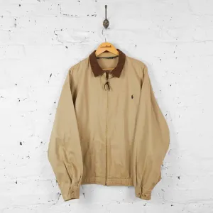 Ralph Lauren Harrington Bomber Jacket - Beige - XL