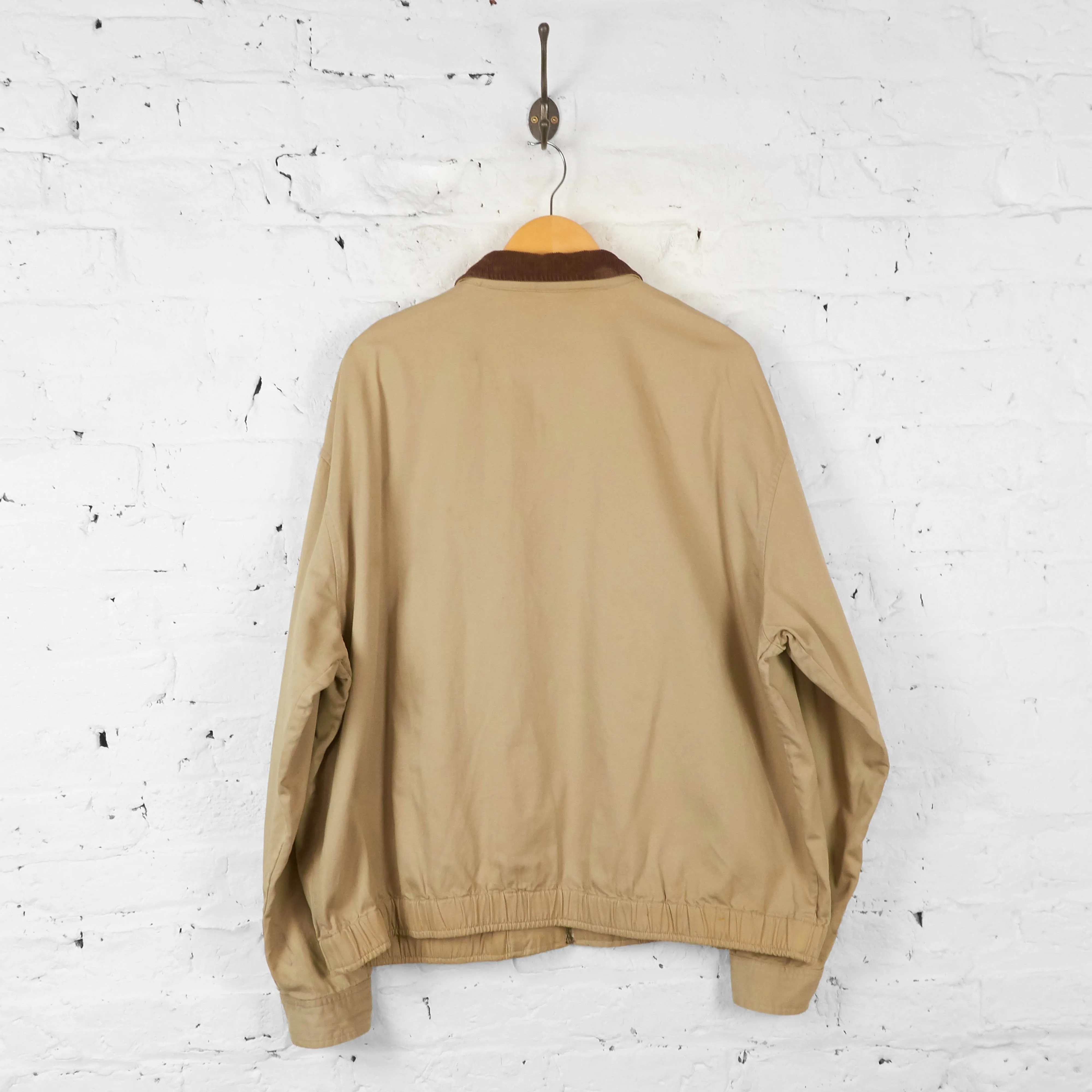 Ralph Lauren Harrington Bomber Jacket - Beige - XL