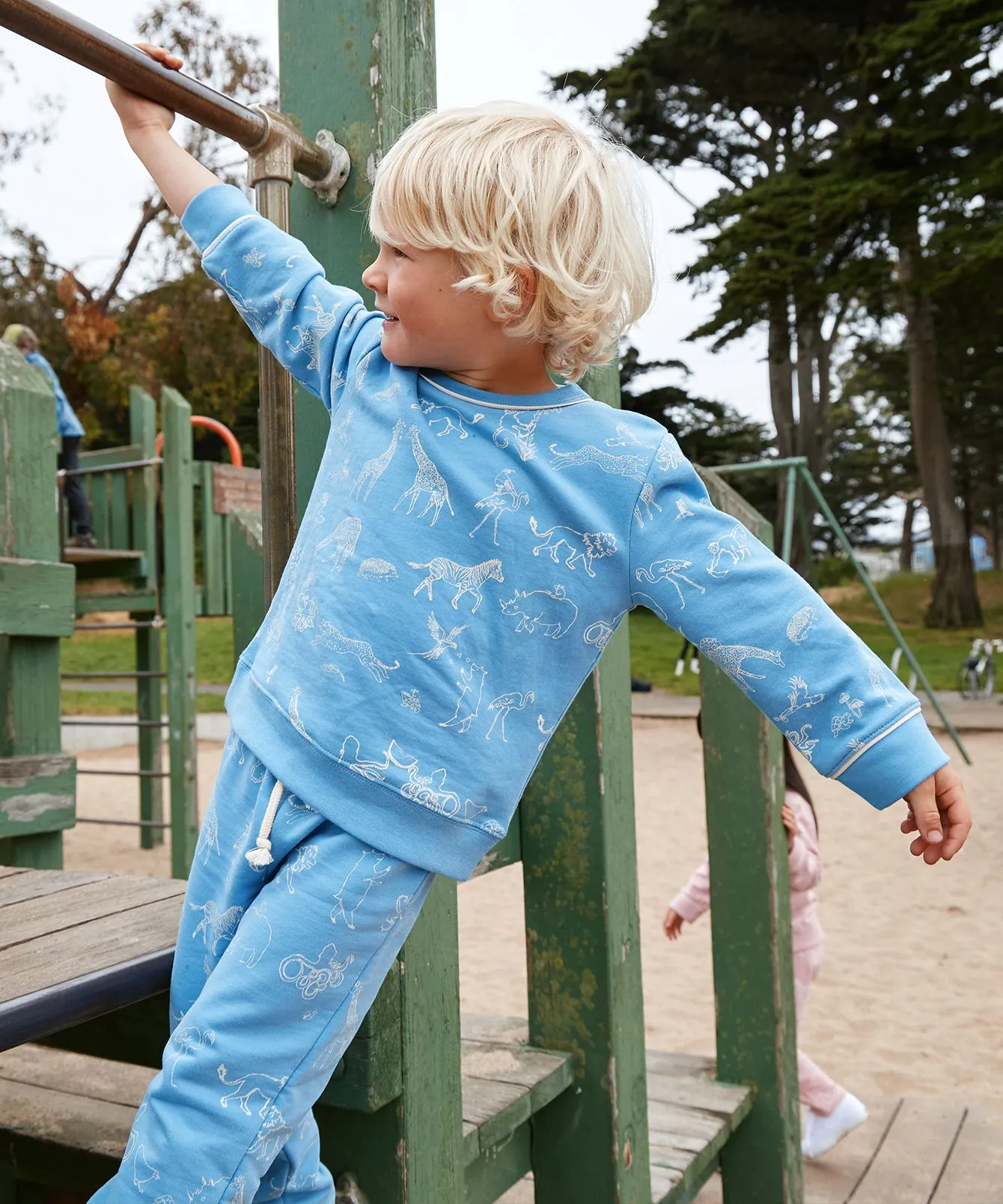 Remy Sweatshirt, Ocean Animal Parade
