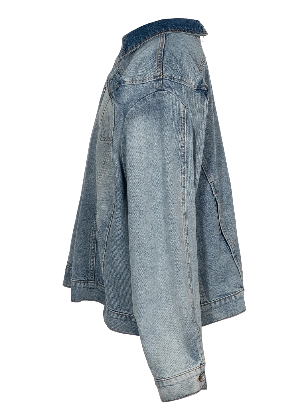 Reverse Denim Jacket