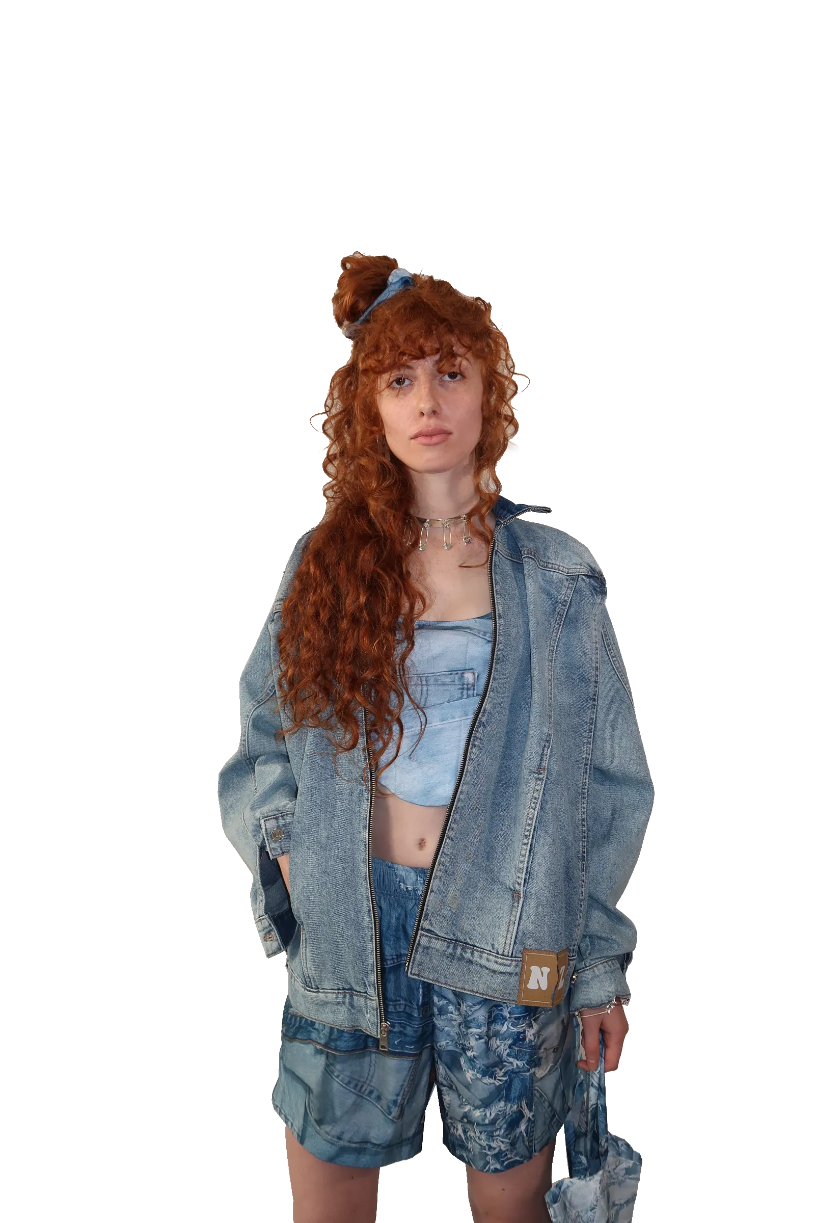 Reverse Denim Jacket