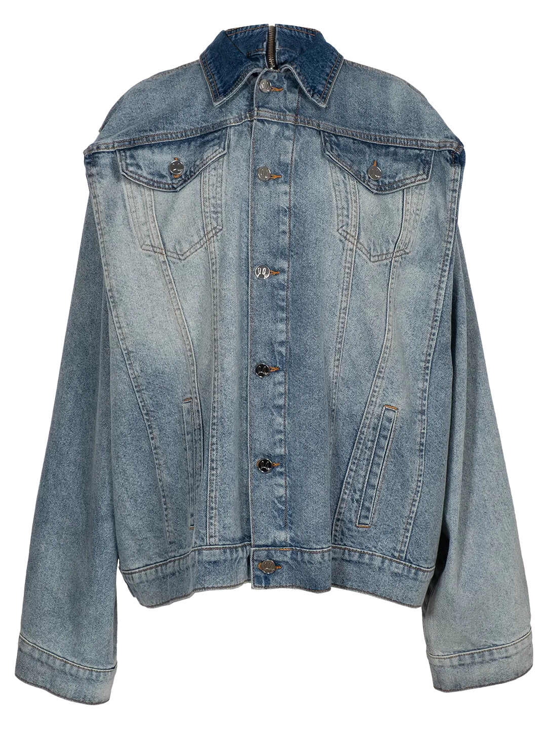 Reverse Denim Jacket