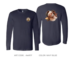 Rustic Forrest Farm & Sanctuary Comfort Unisex Cotton LS Tee - r9wR7F