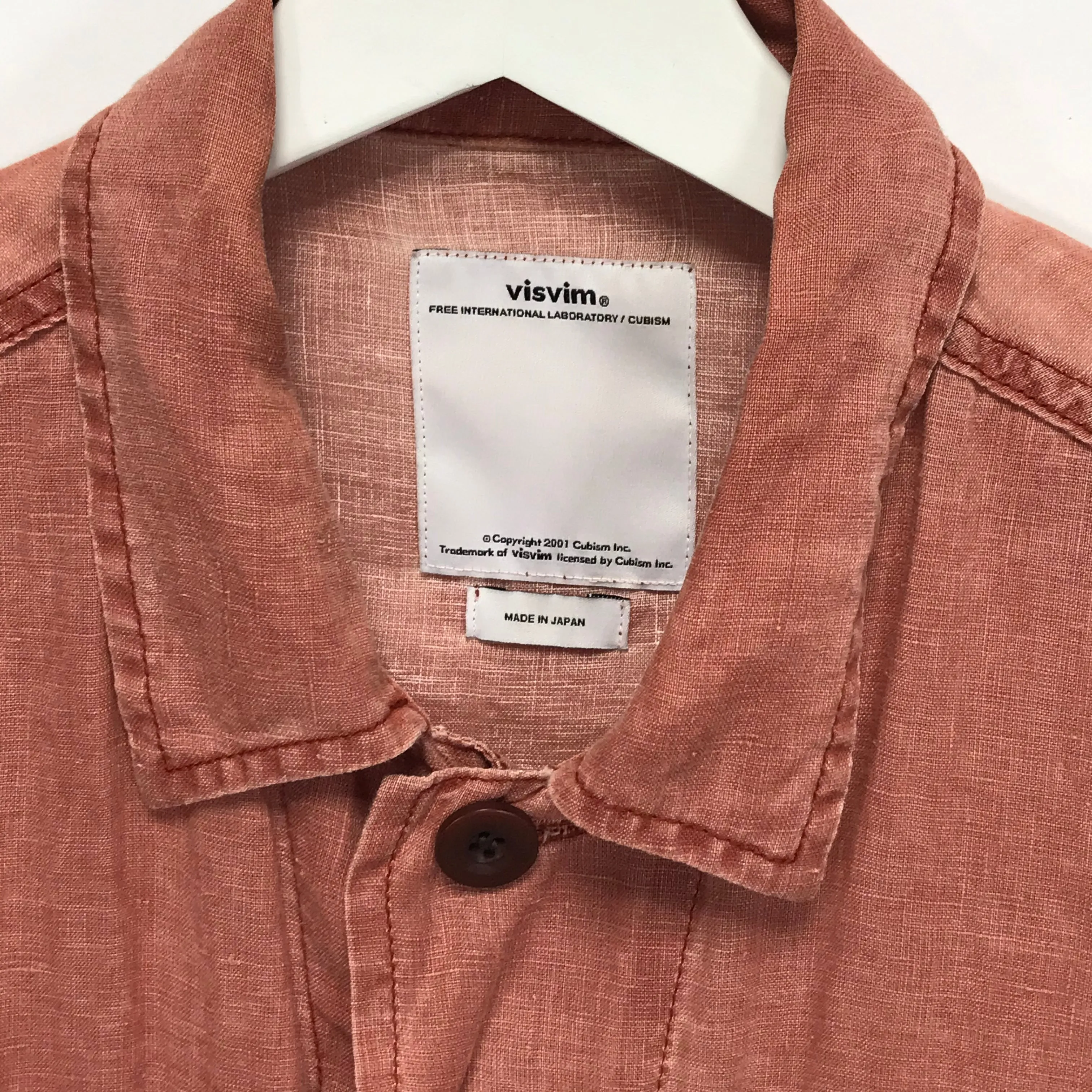 [S] Visvim 13SS Kilgore Jacket Linen Pink