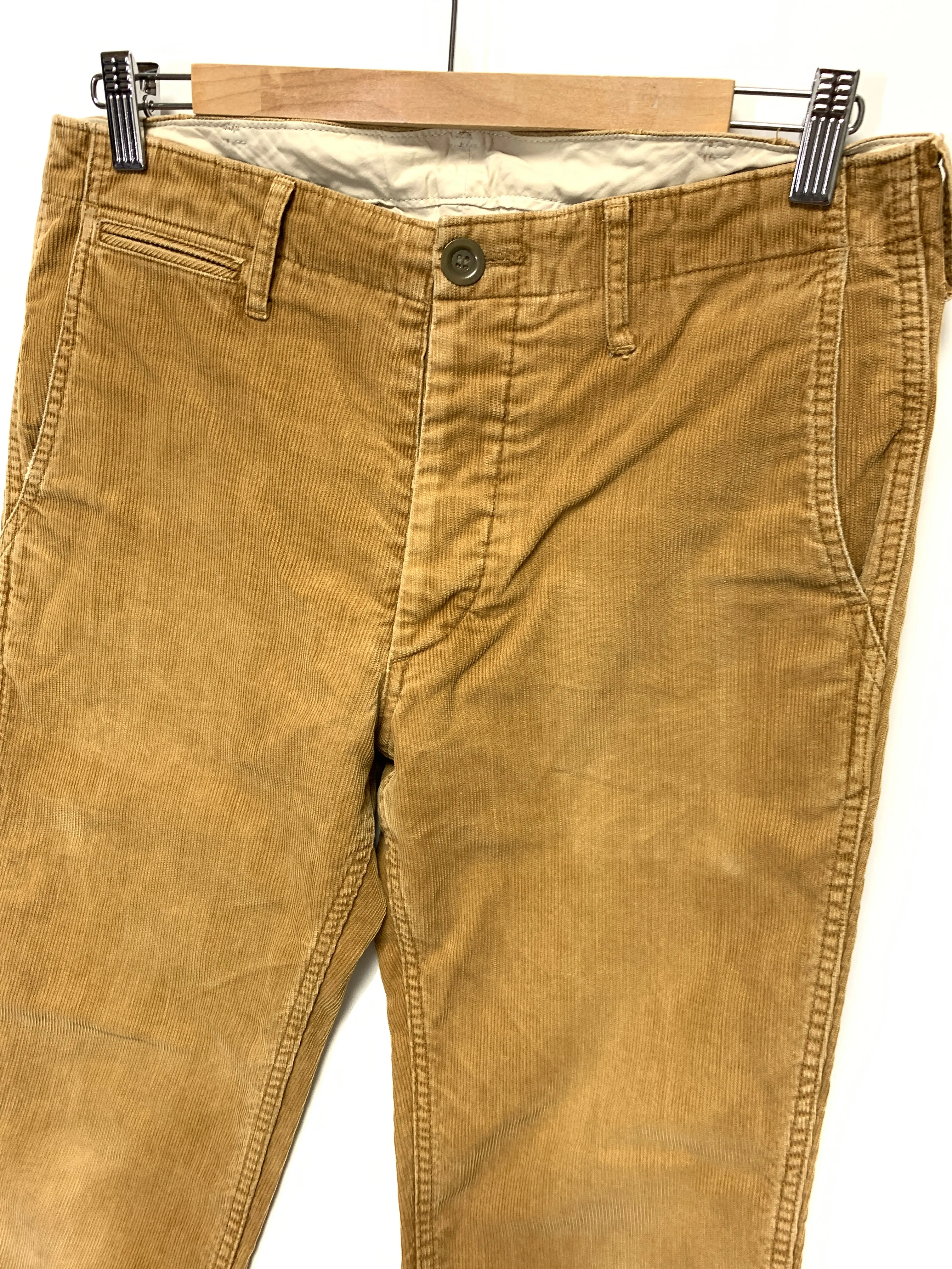 [S] Visvim AW13 Slim Chino Slub Corduroy Camel