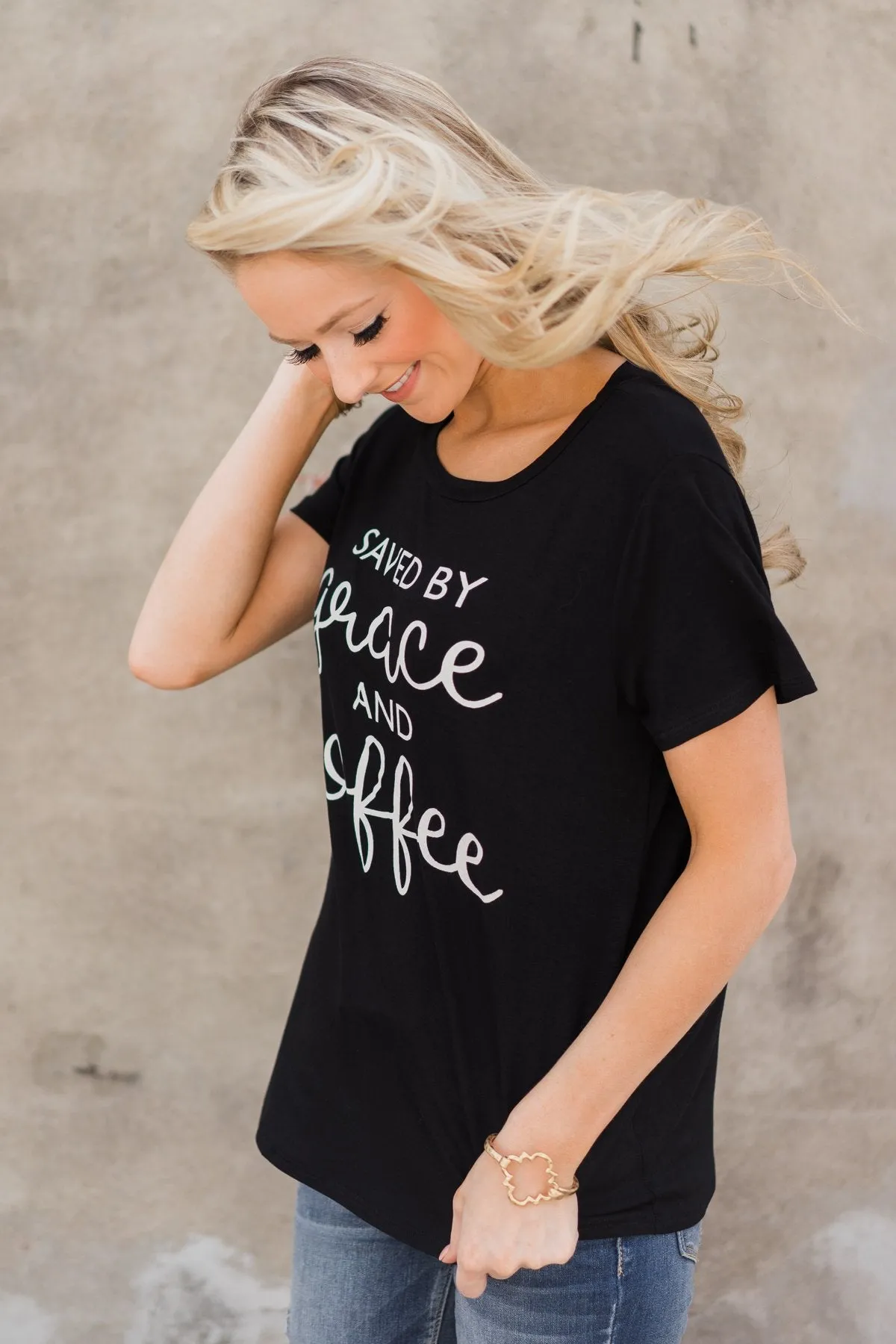 Saved by Grace and Coffee Top