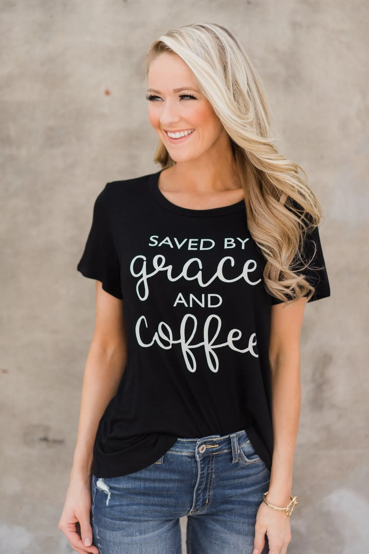 Saved by Grace and Coffee Top