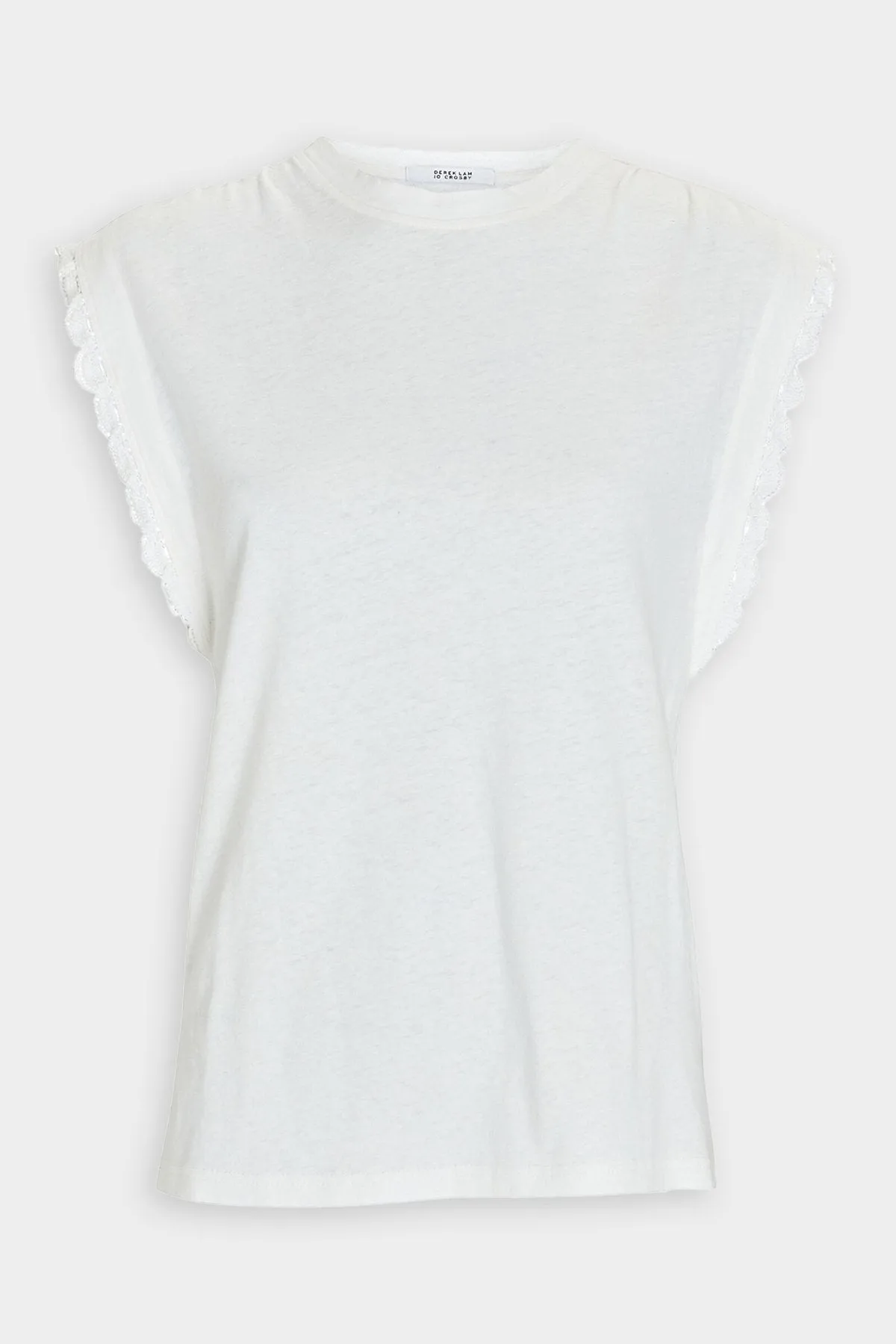 Sayles Muscle Tank in Soft White