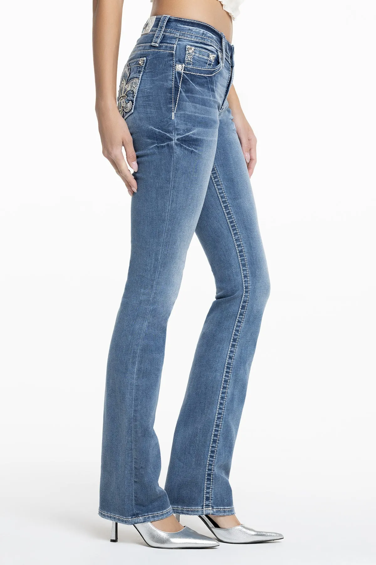 Shelly Fleur Bootcut Jeans