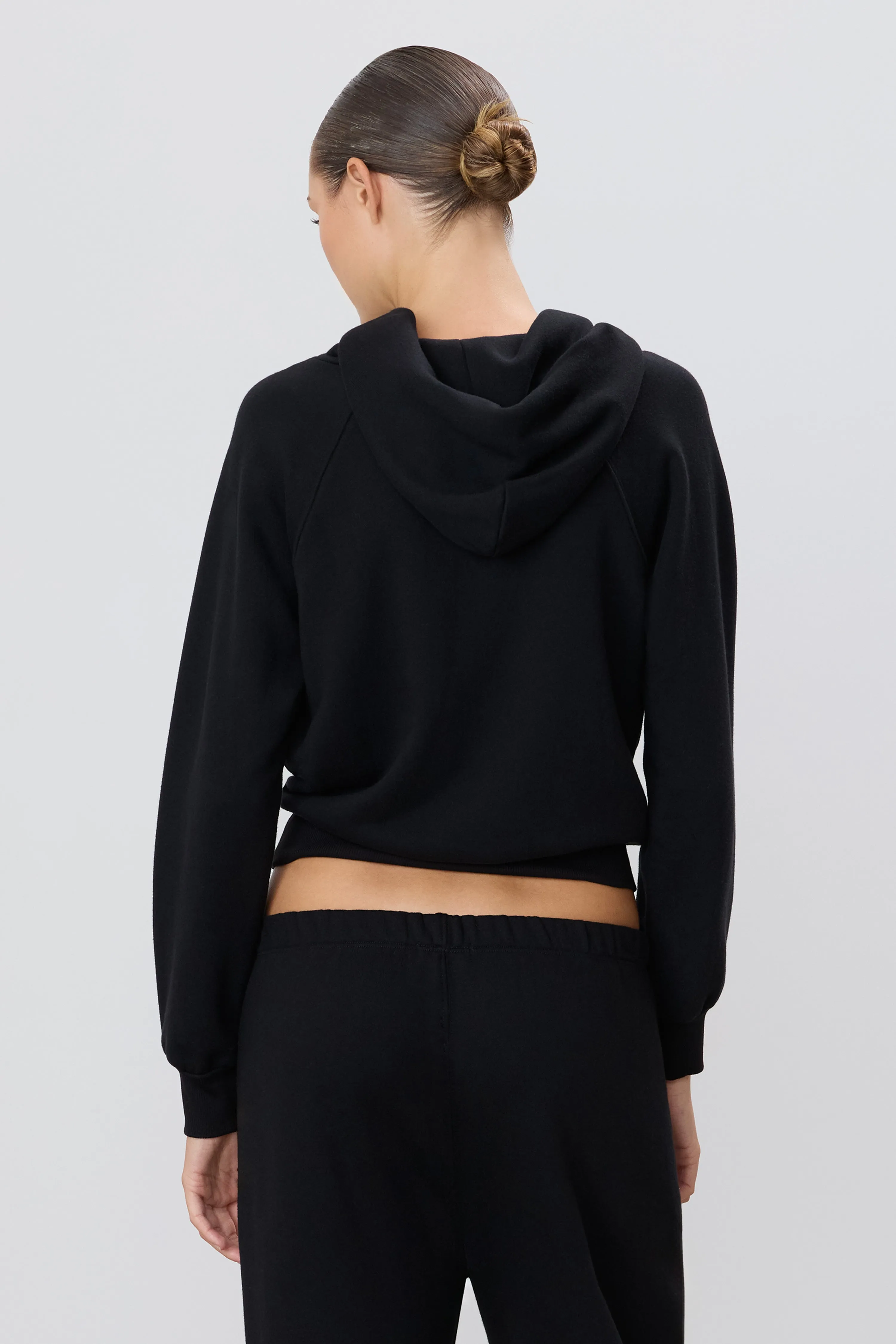 Shrunken Hoodie Sweatshirt