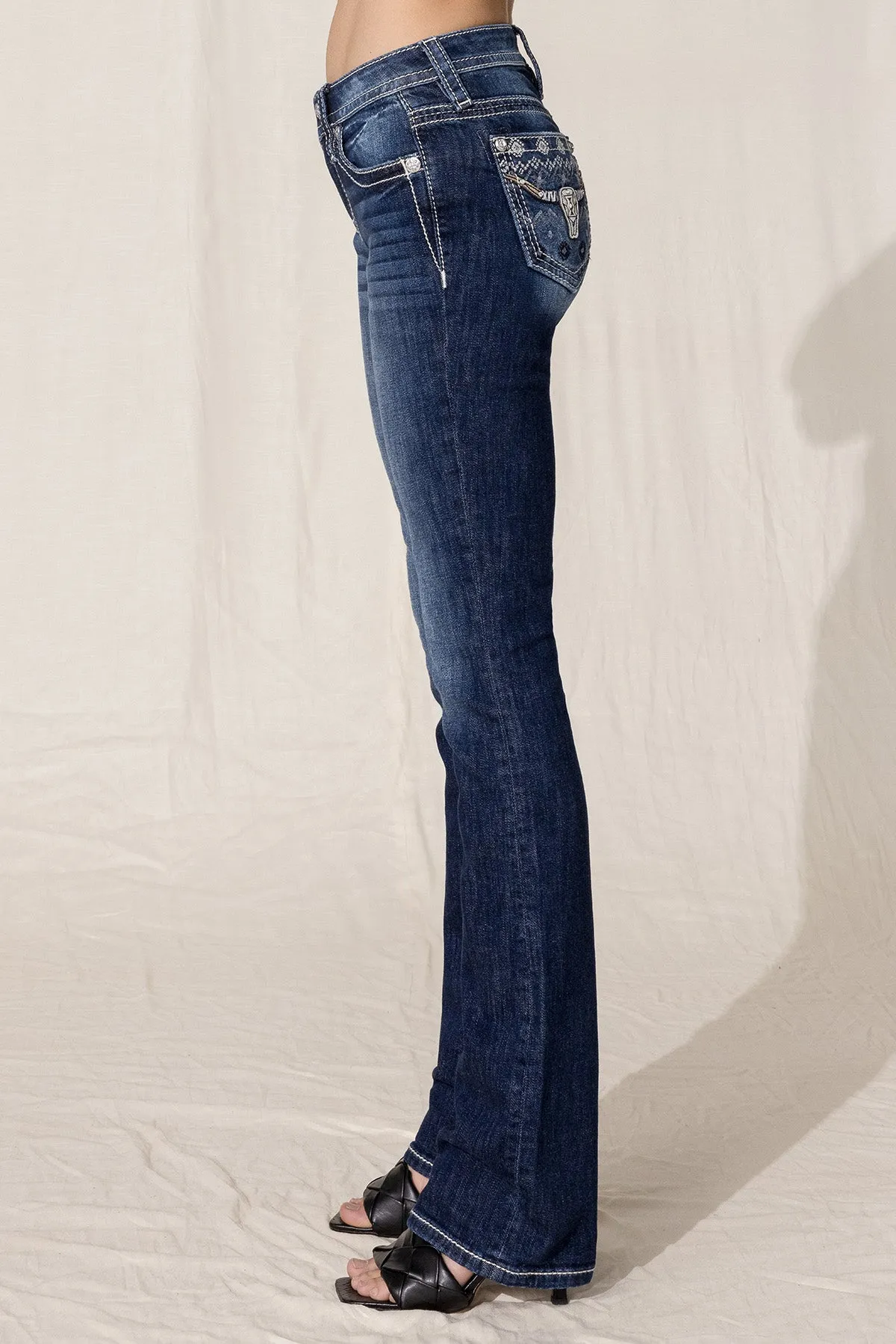 Simply Steer Head Bootcut Jeans