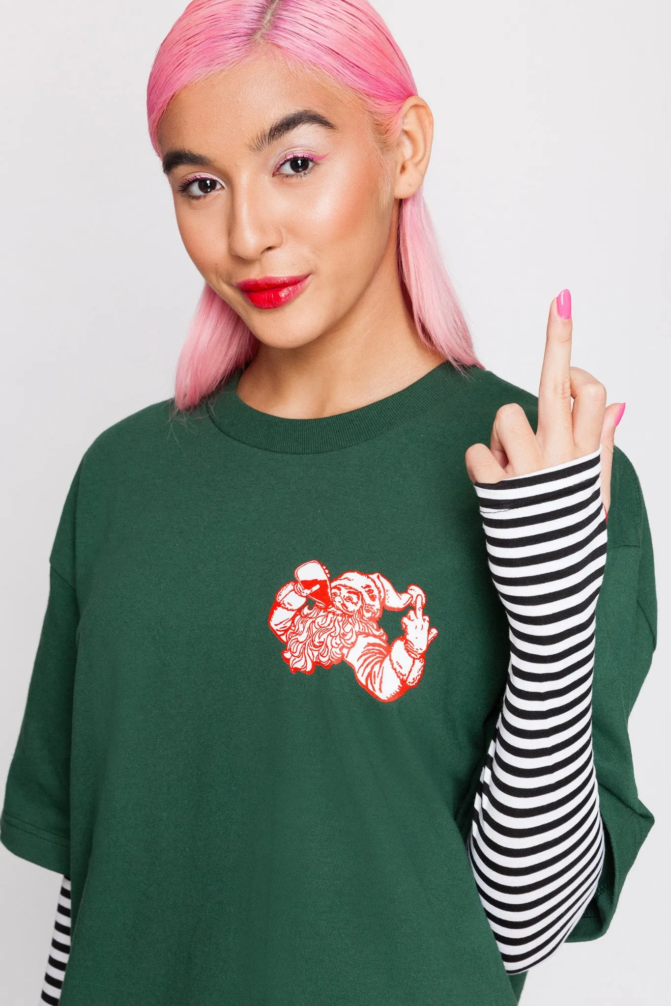 Sippin Santa Tee