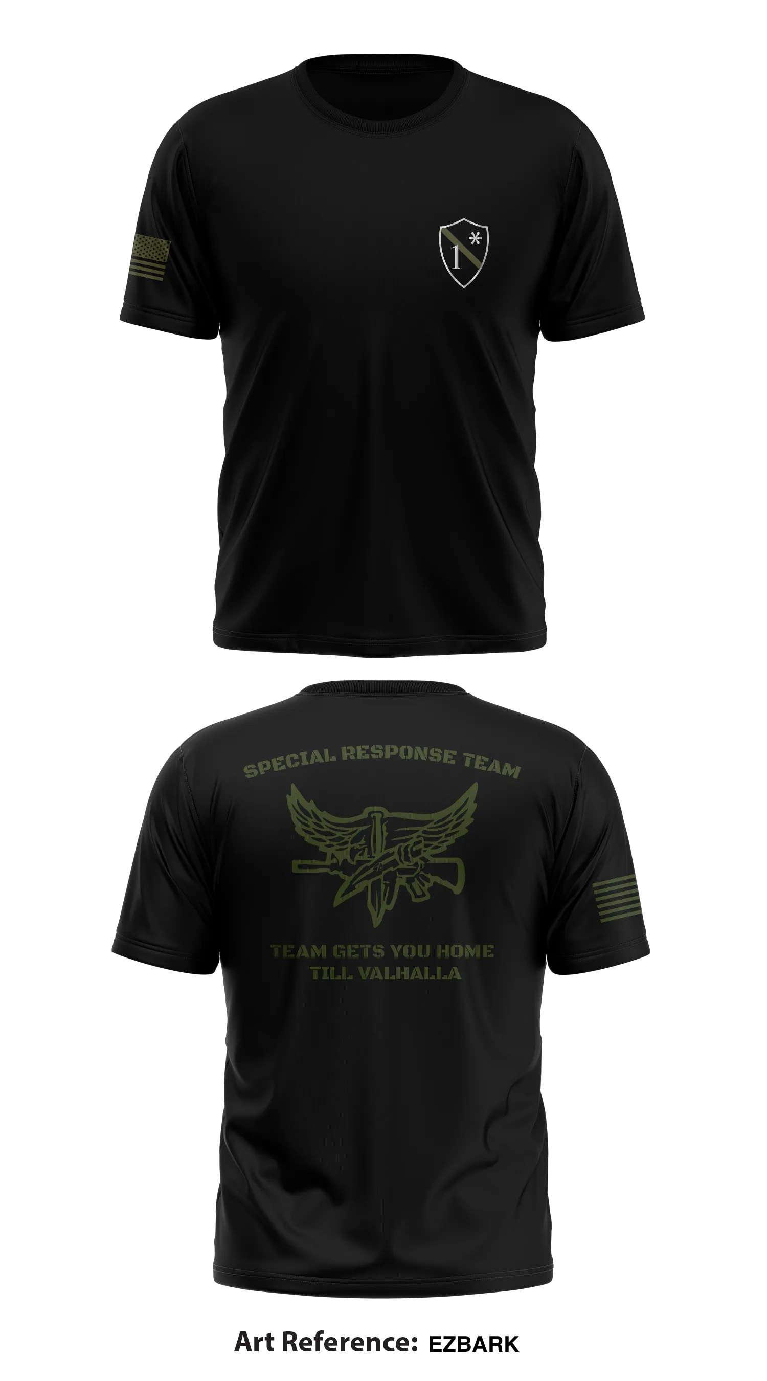 Special Response Team Store 1  Comfort Unisex Cotton SS Tee - ezBaRk