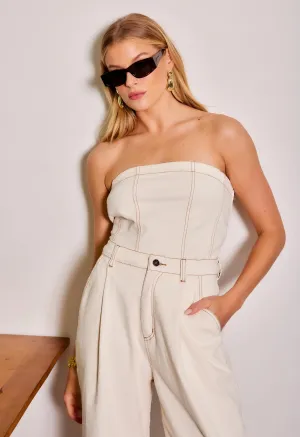Stacia Top in Natural