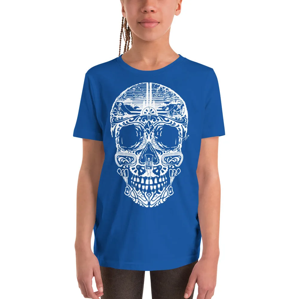 Stone Age Youth Sugar Skull Shirt - Print on Demand
