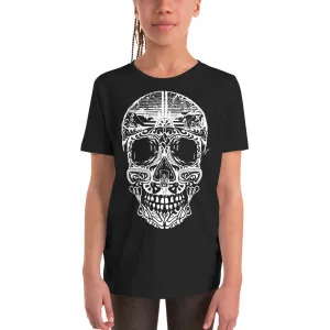 Stone Age Youth Sugar Skull Shirt - Print on Demand