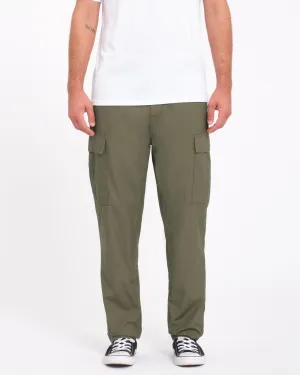 Strange Tripper Tapered Cargohose - Wintermoss