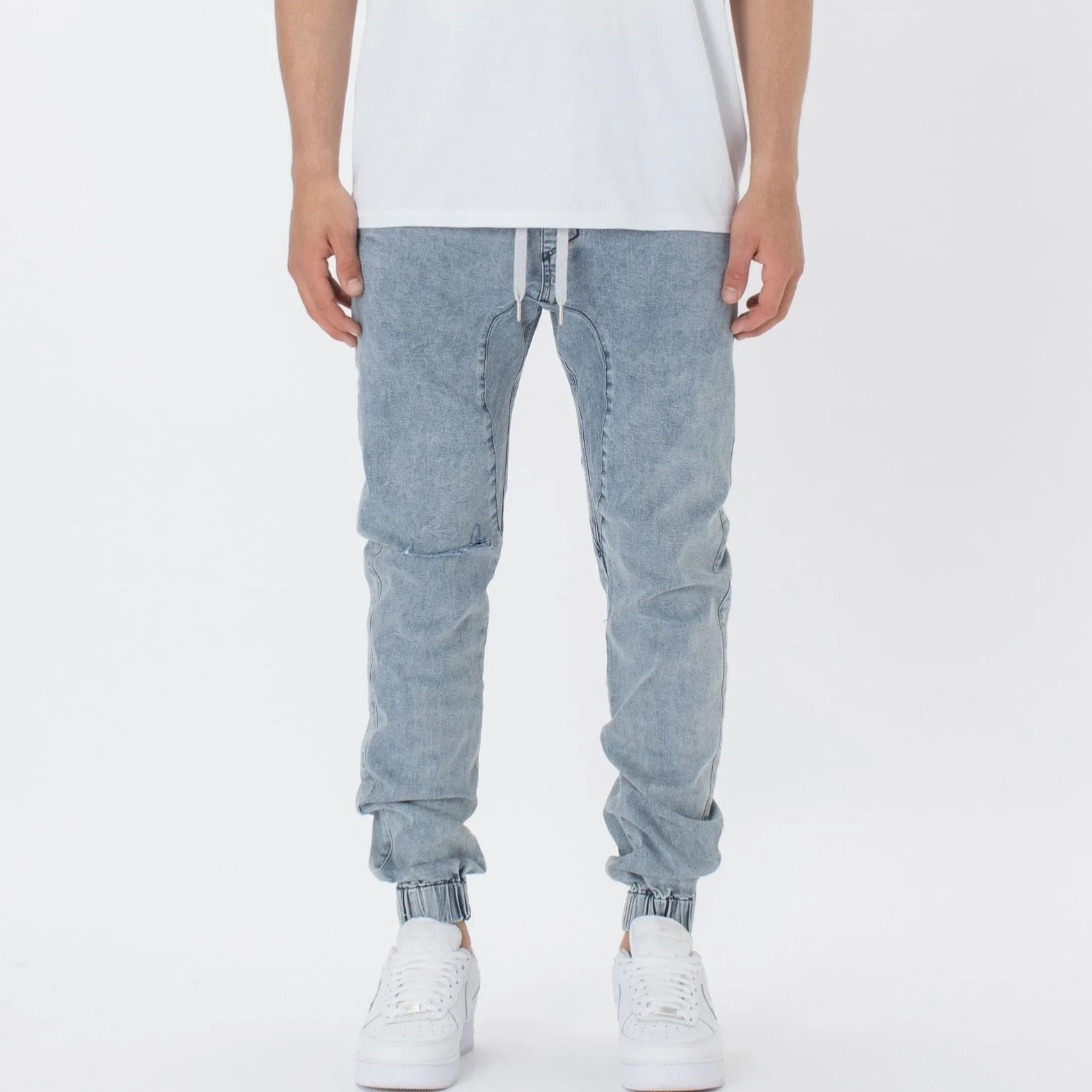 Sureshot Denim Jogger Mid Blonde