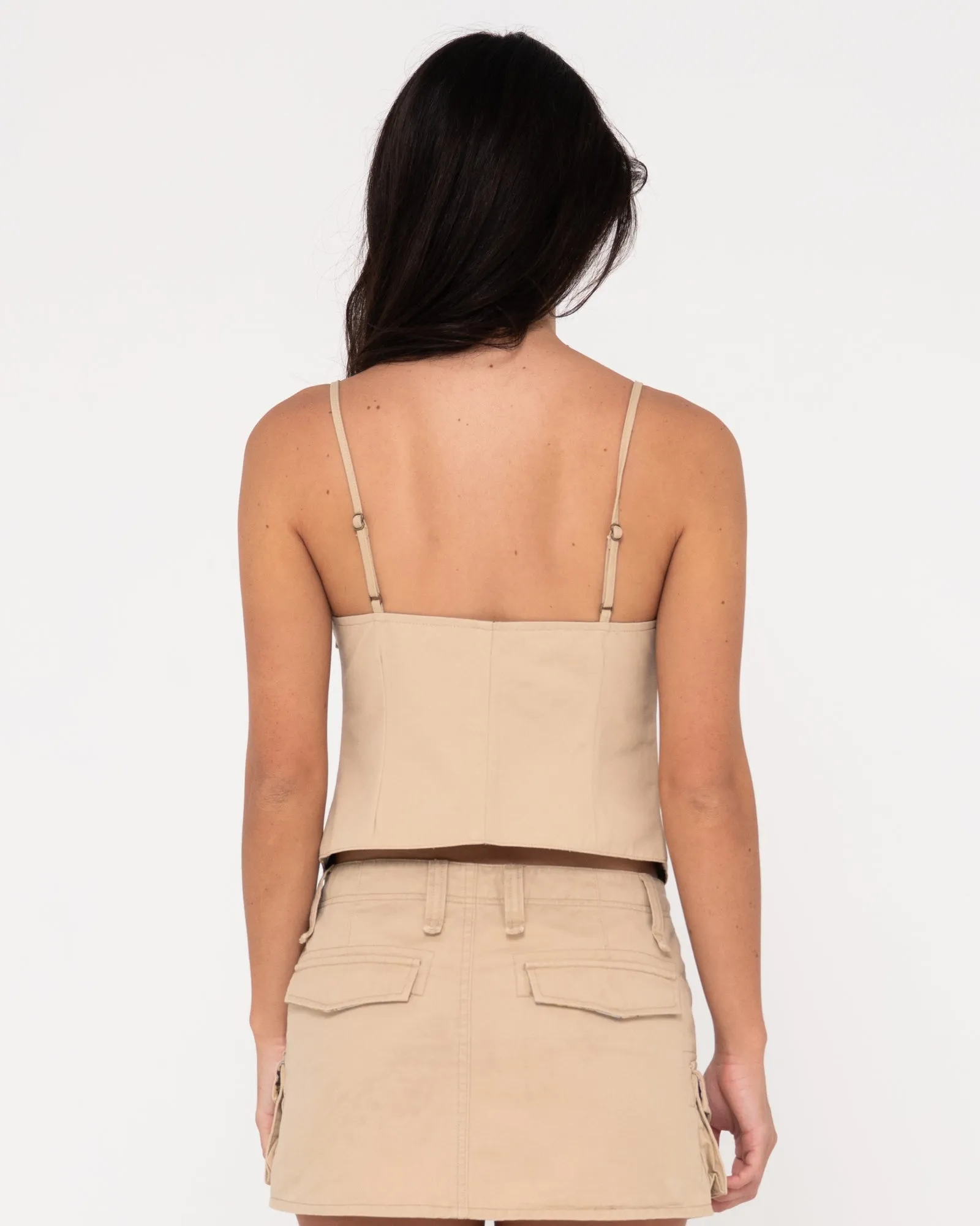 Tank Girl Reversible Cargo Cami Top