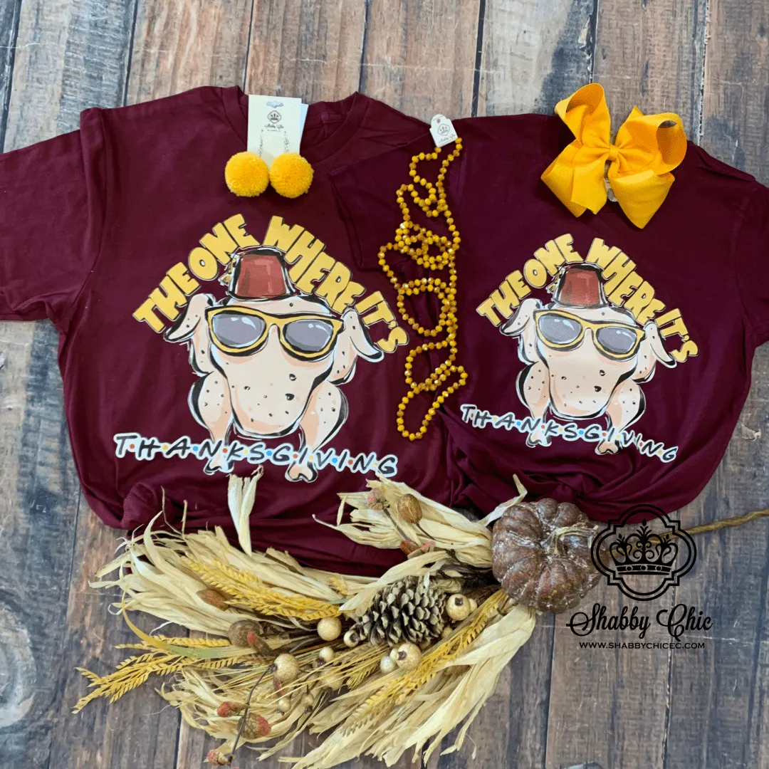 The One Where It’s Thanksgiving Tee- Youth