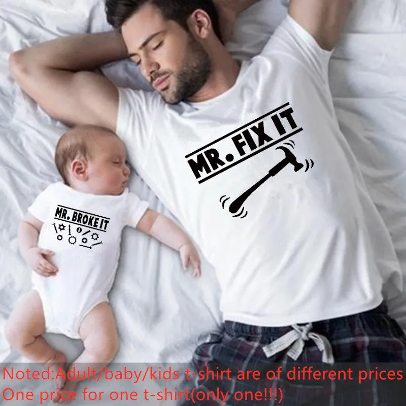 The Original Remix Daddy & Me Family Shirts