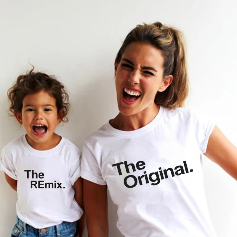 The Original Remix Daddy & Me Family Shirts