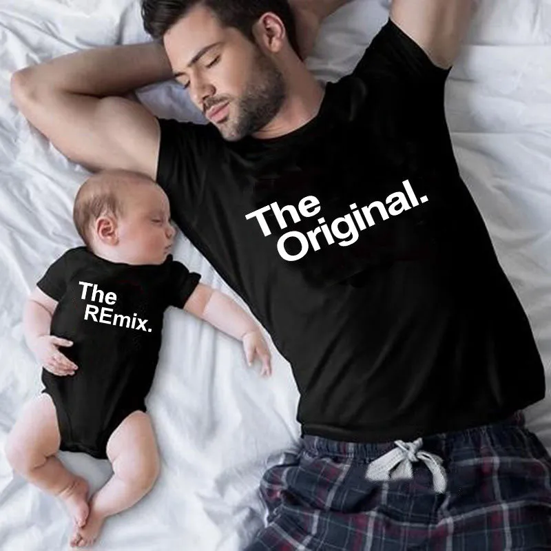 The Original Remix Daddy & Me Family Shirts
