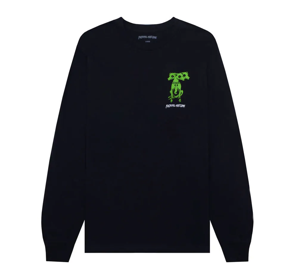THREE HEADED DOG L/S TEE