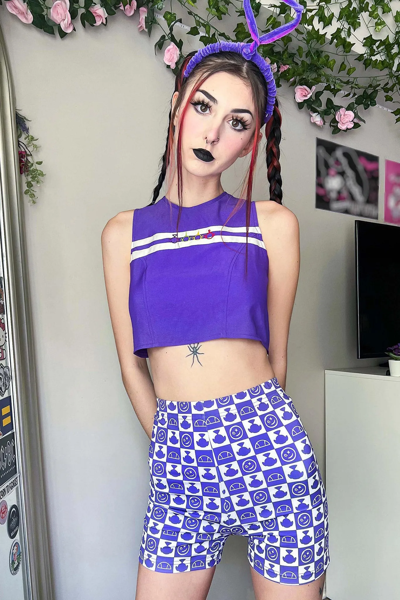 Tinky Winky Chain Crop Top