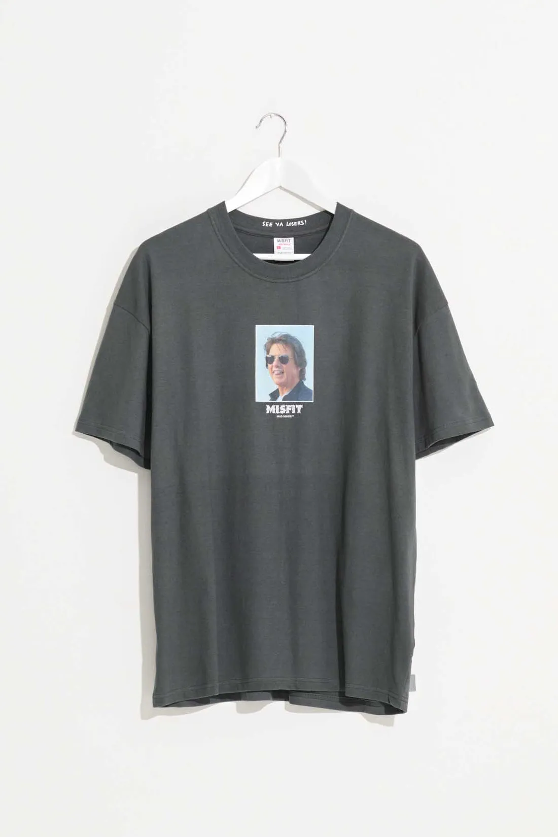 TOM GUN SS TEE - PIGMENT PETROL