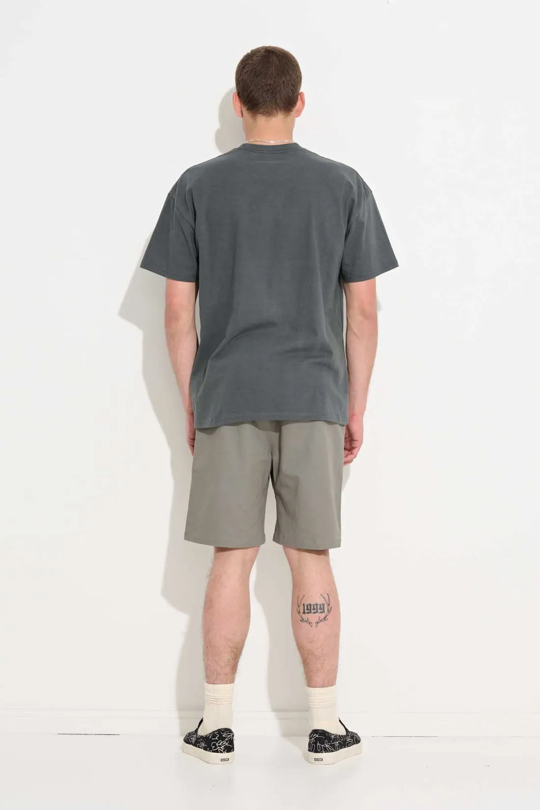TOM GUN SS TEE - PIGMENT PETROL