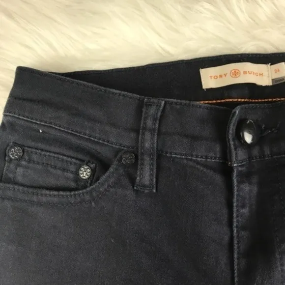❤️Tory Burch Skinny Black Jeans