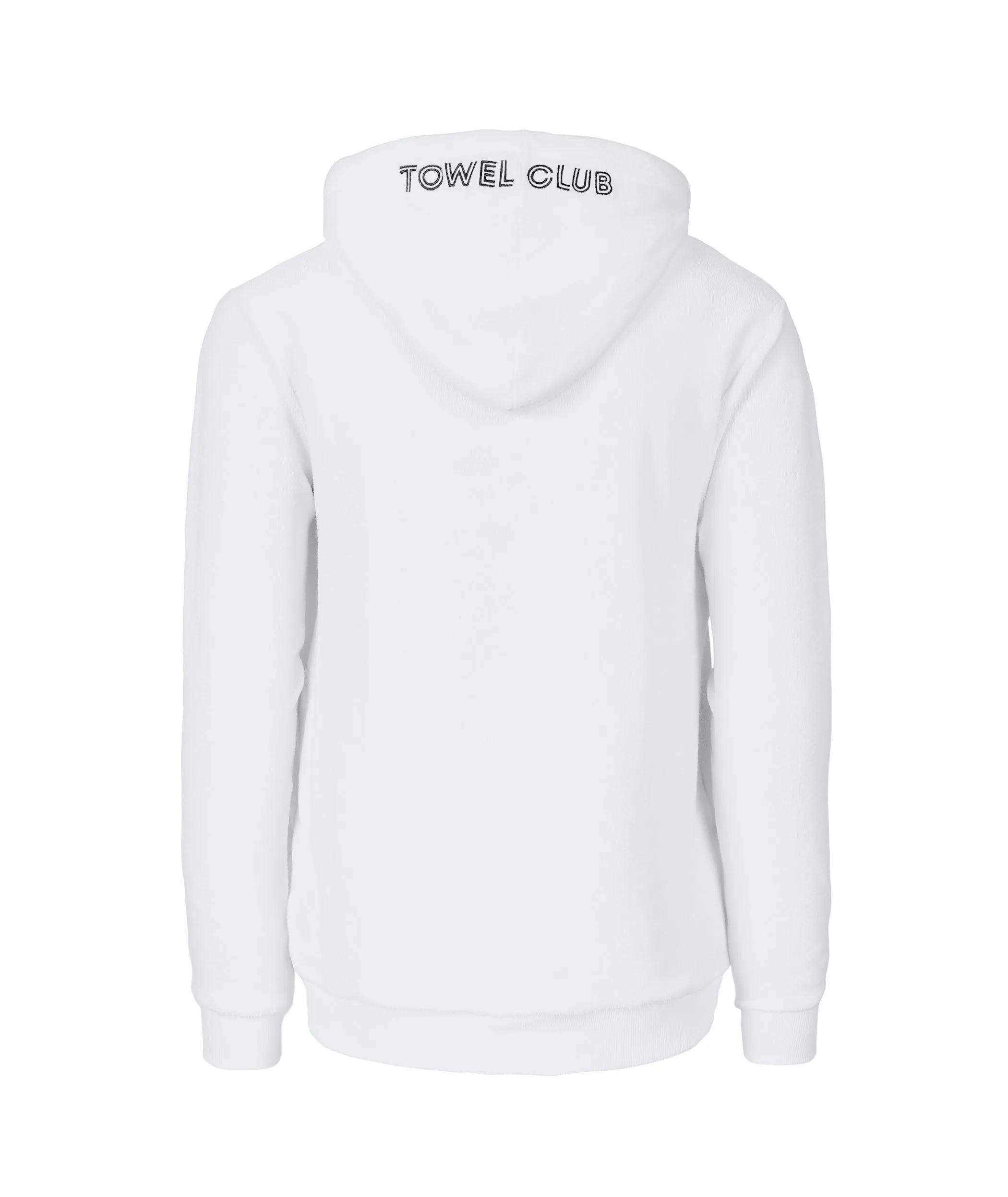 Towel Hoodie White
