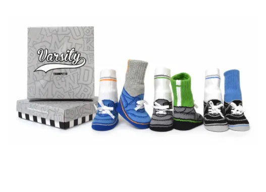 Trumpette Baby Socks - Varsity